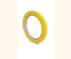 6 x Yellow PVC Bag Neck Sealing Tape